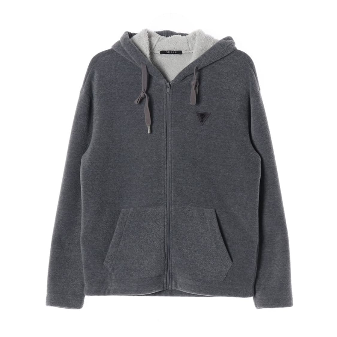 GUESS 퍼안감 후드 집업  M 상품이미지1