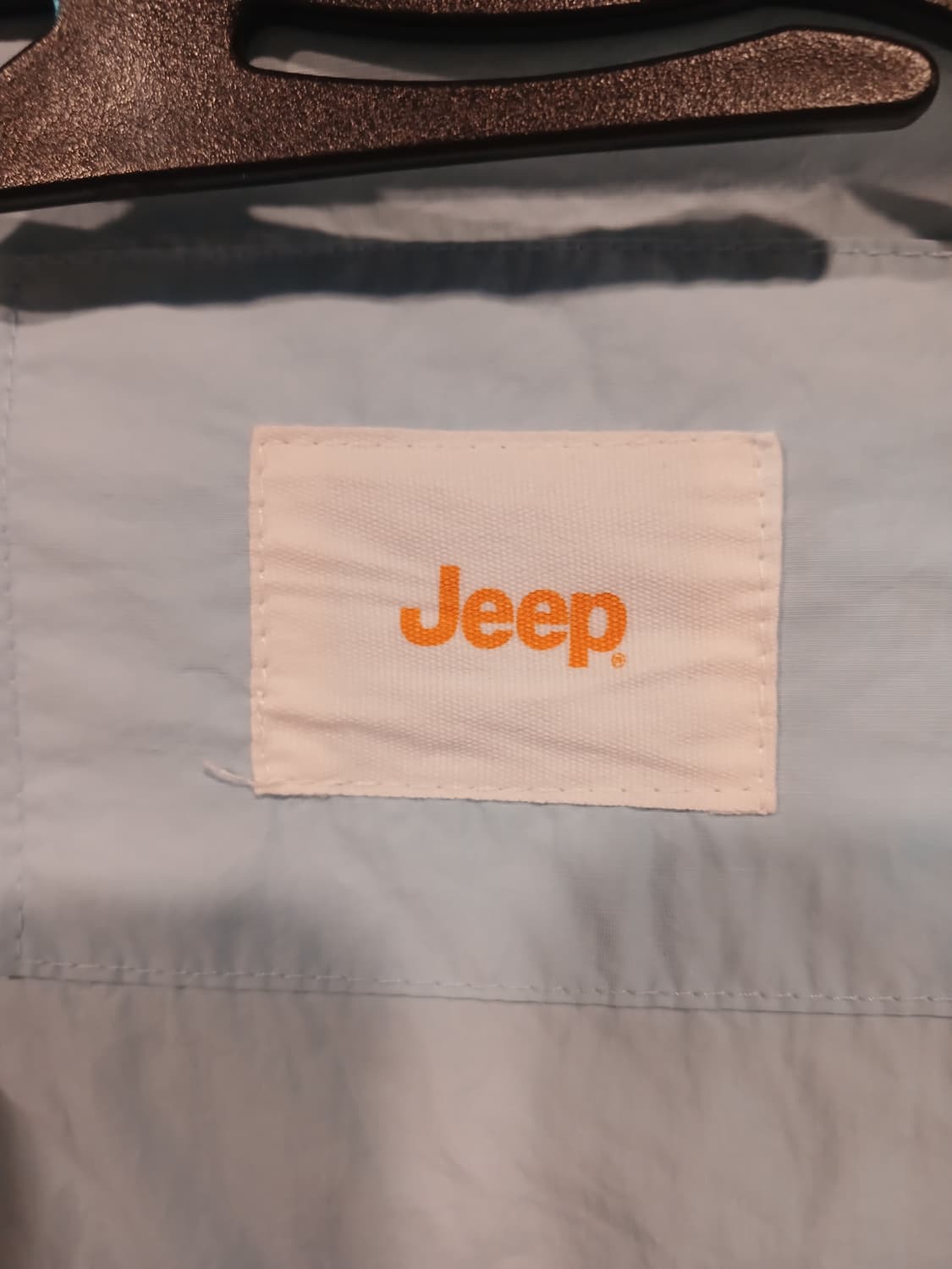 지프 블러킹 바람막이 화이트 상품이미지3