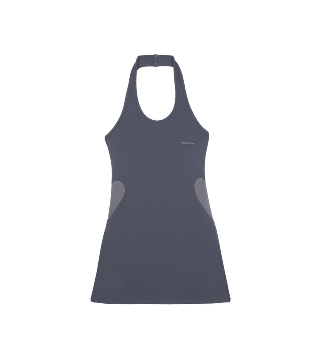 Layered heart halter dress 003 상품이미지2