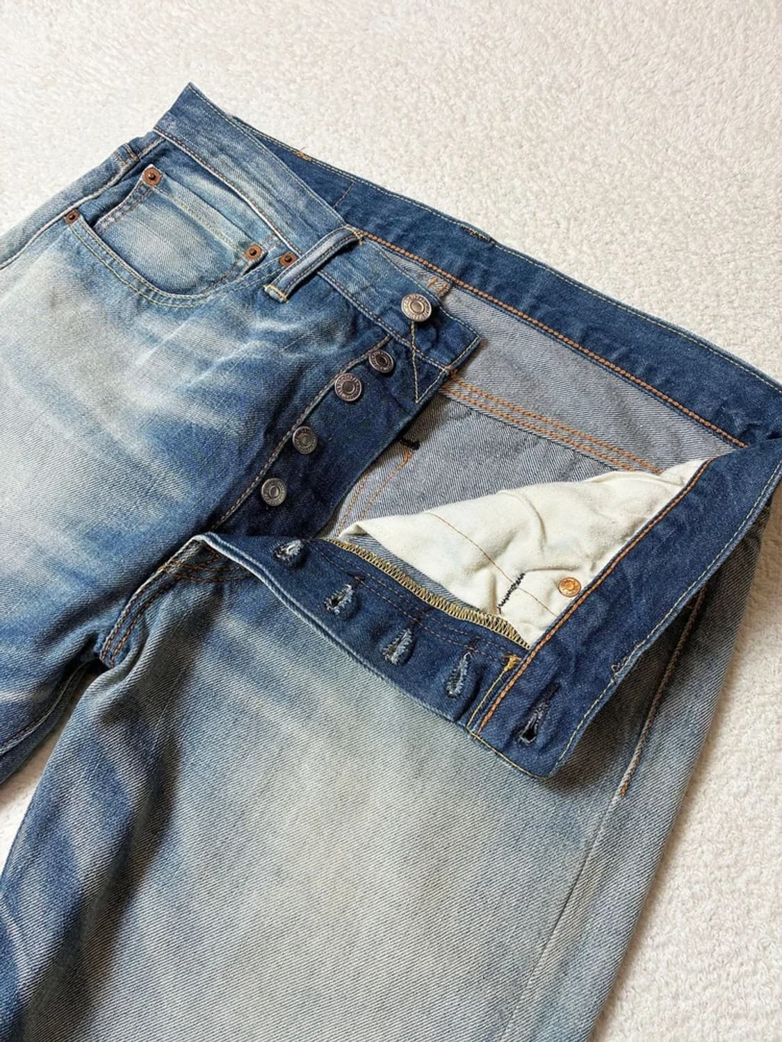 리바이스 501 00's 아이스워싱 데님 팬츠 PN6641 상품이미지3