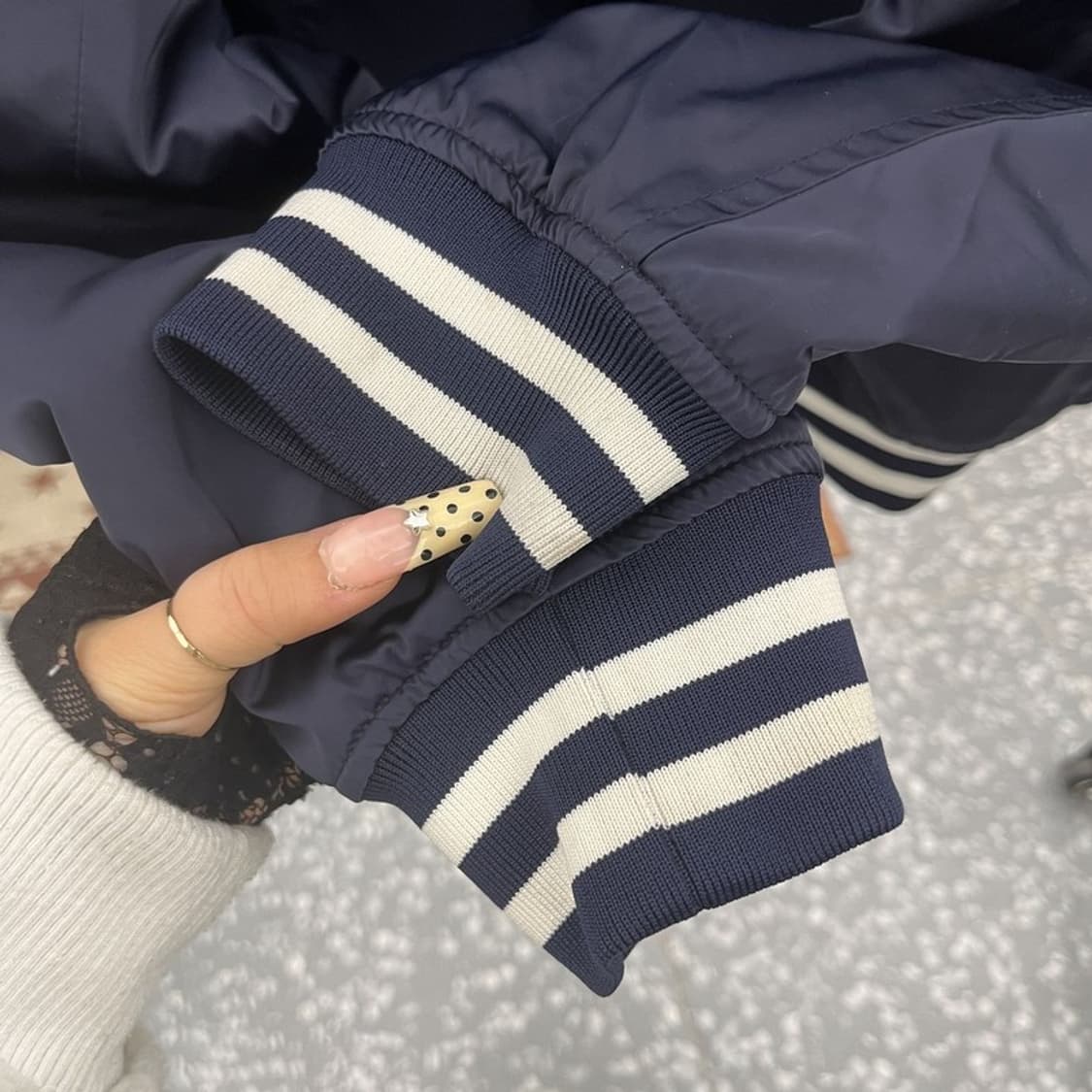 비바스튜디오 올드스쿨 스트릿힙합 고딕 바시티자켓 L C09984 상품이미지7