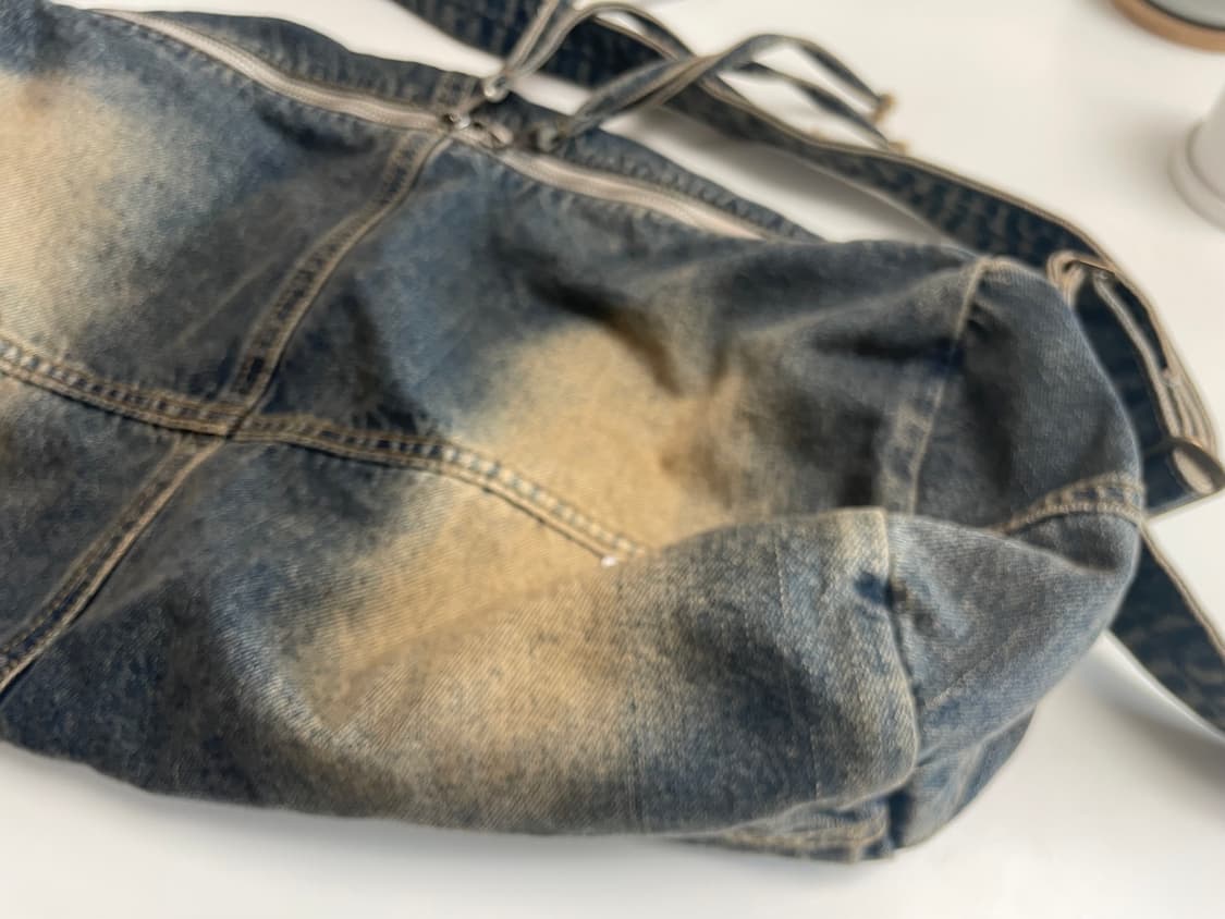 스컬프터 데님 더플백 상품이미지2