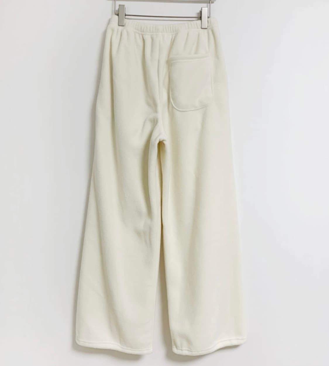 플라넬fllanel 플리스팬츠 아이보리 새상품 상품이미지9