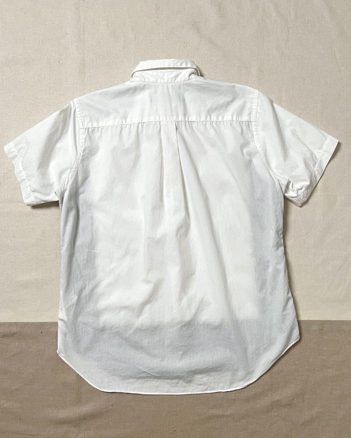 꼼데가르송 블랙 배색 하프셔츠 comme des garcons 상품이미지2