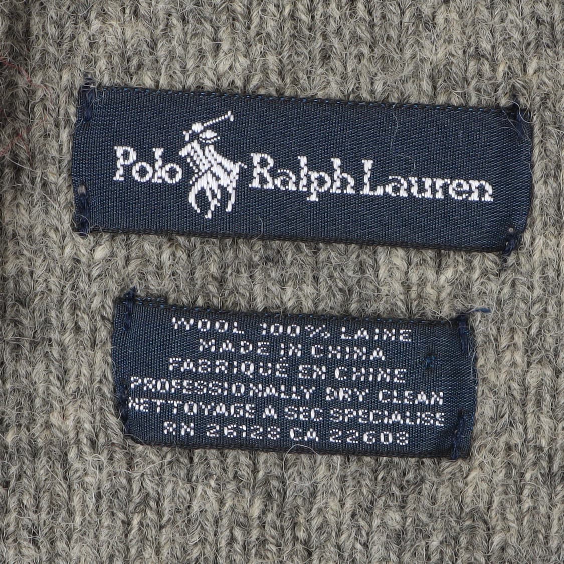 폴로 랄프로렌 성조기 그레이 울 머플러 상품이미지7