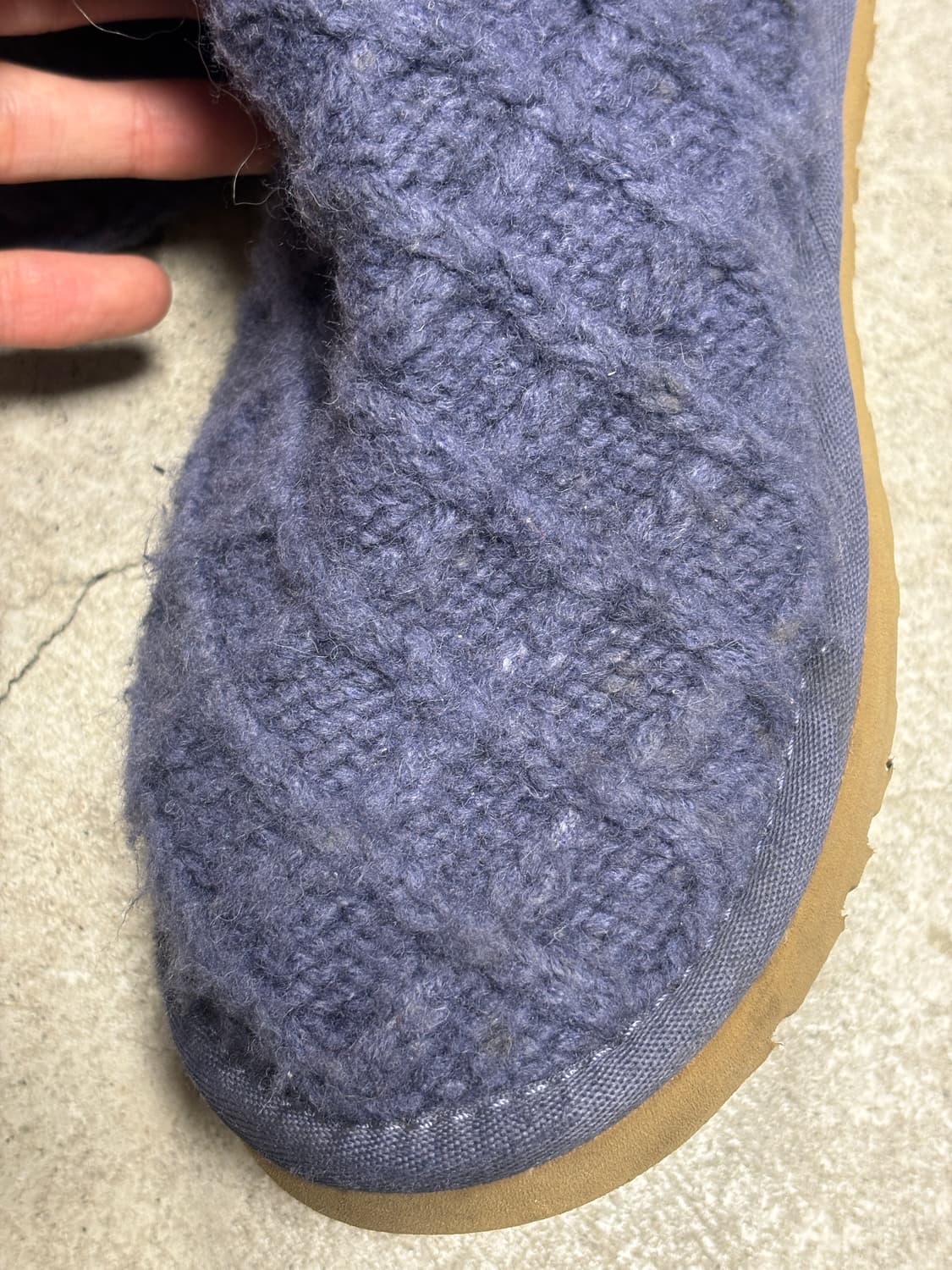 어그 버튼 니트 부츠 상품이미지8