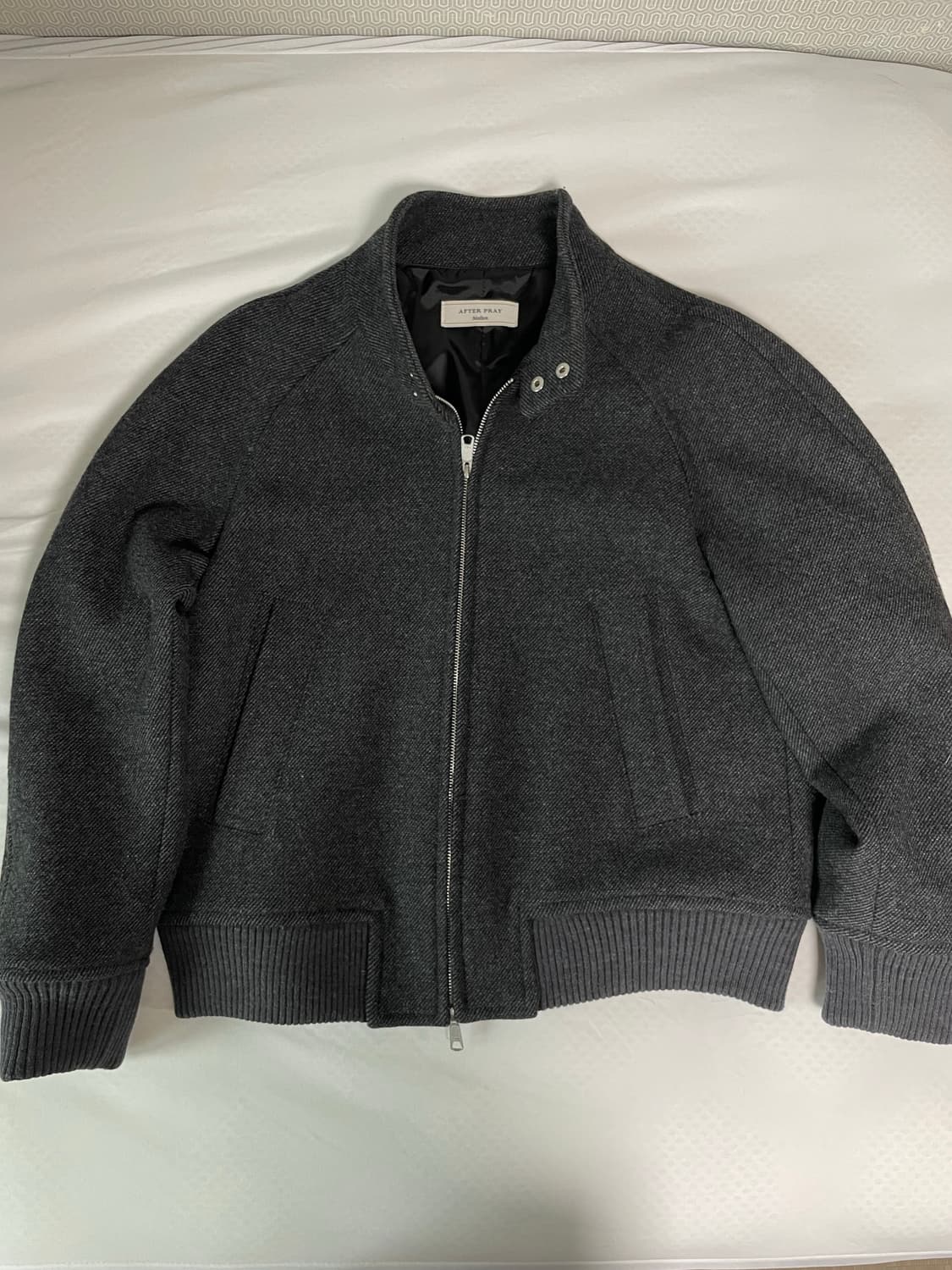 [M]애프터프레이 리가즈 해링턴 차콜 상품이미지2