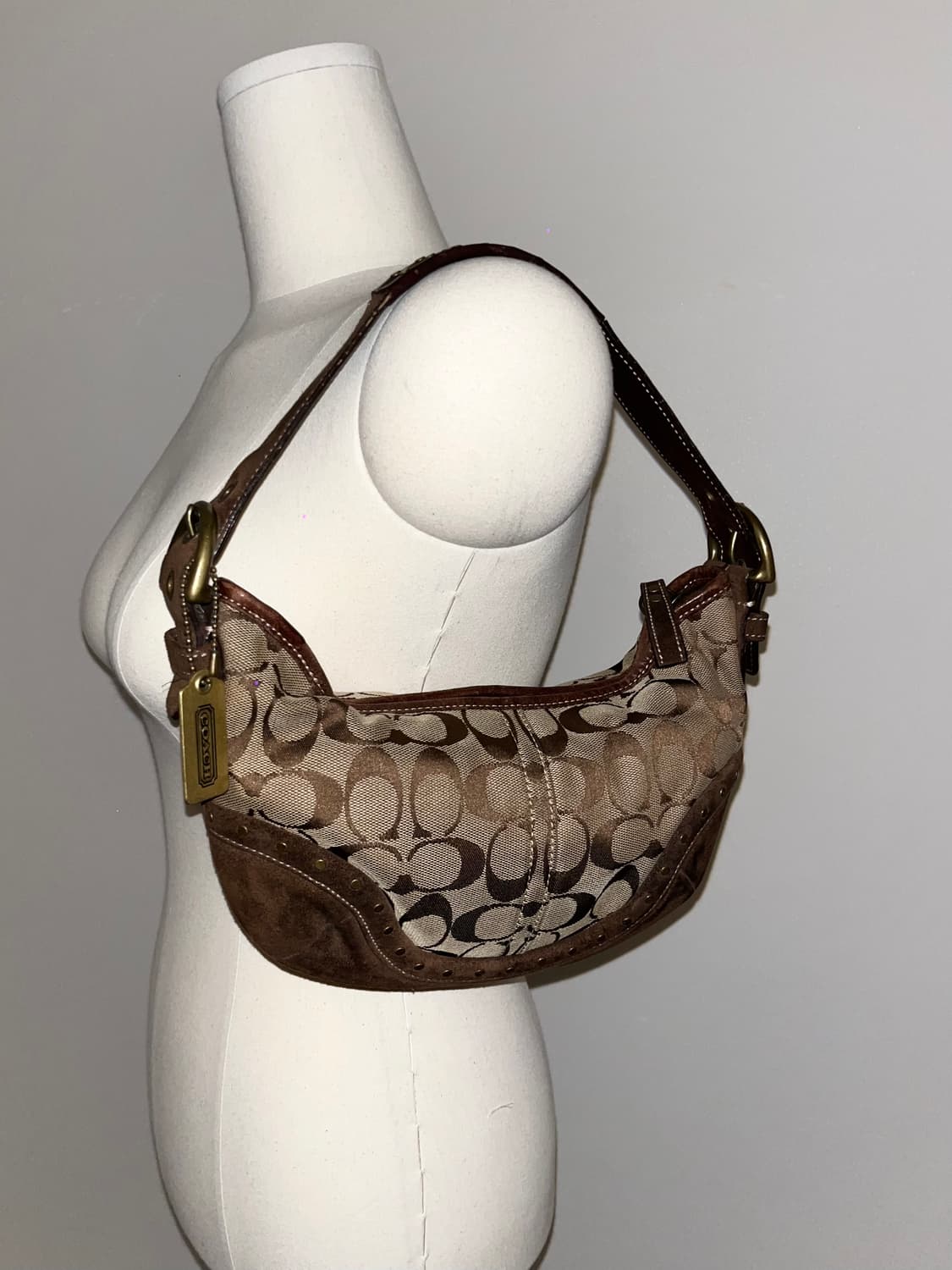 📦90s Coach Y2K vintage shoulder bag 상품이미지3