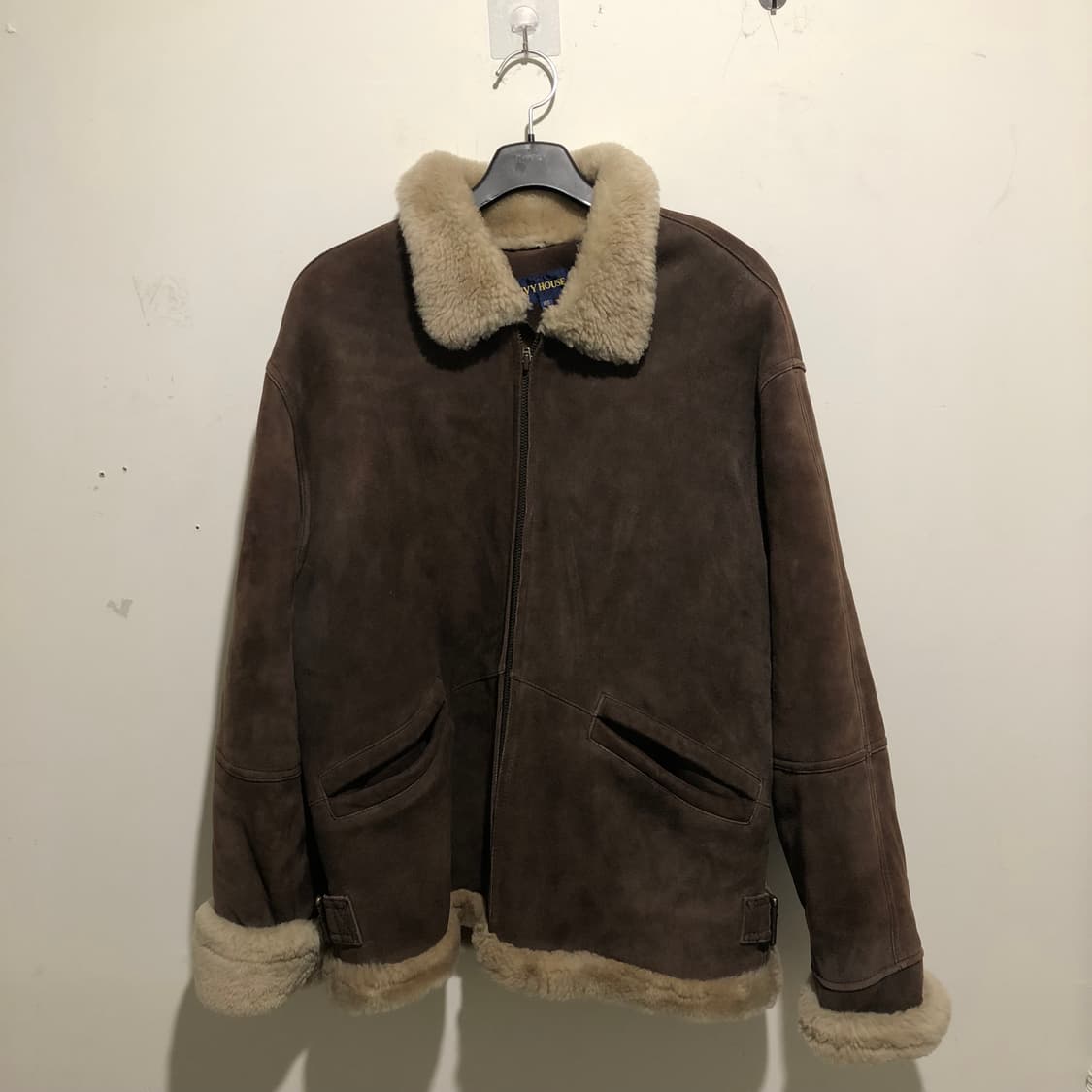 빈티지 가죽 무스탕 상품이미지1