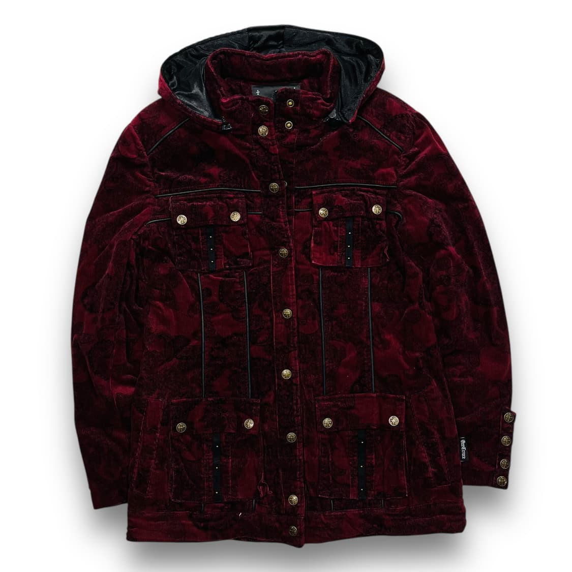 Ozz Croce Black Rose Two-Way Jacket 상품이미지4