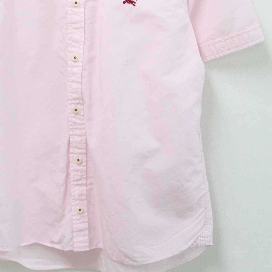 버버리 블랙라벨 린넨혼방 반팔셔츠 66155 상품이미지4