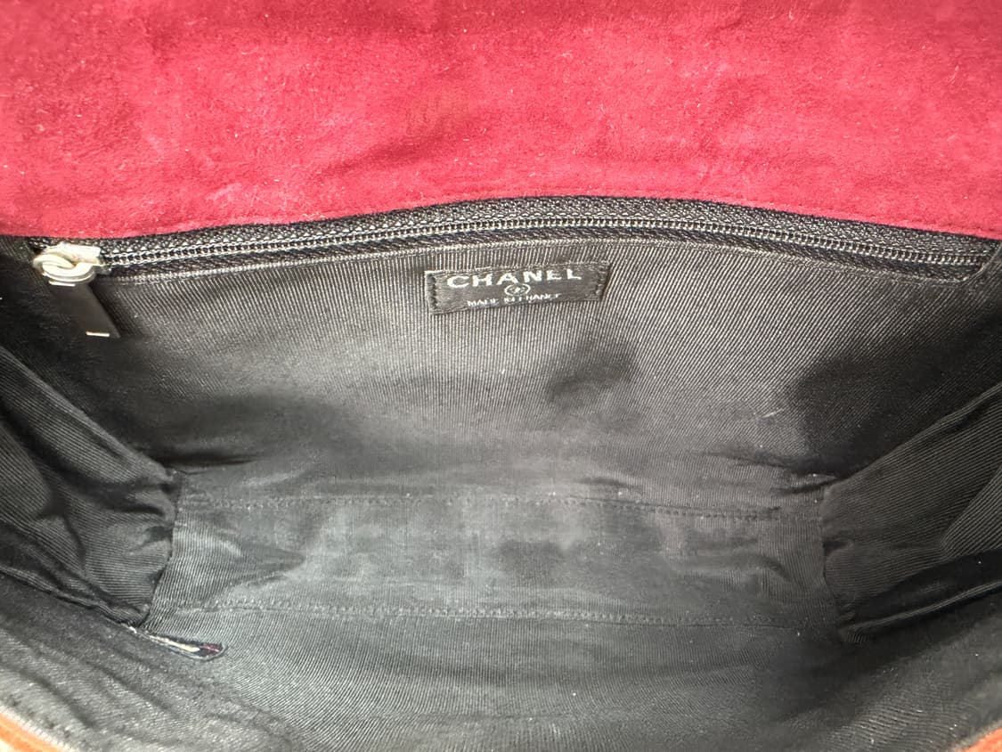 샤넬 패치워크 스웨이드 플랩 체인 숄더백 상품이미지7