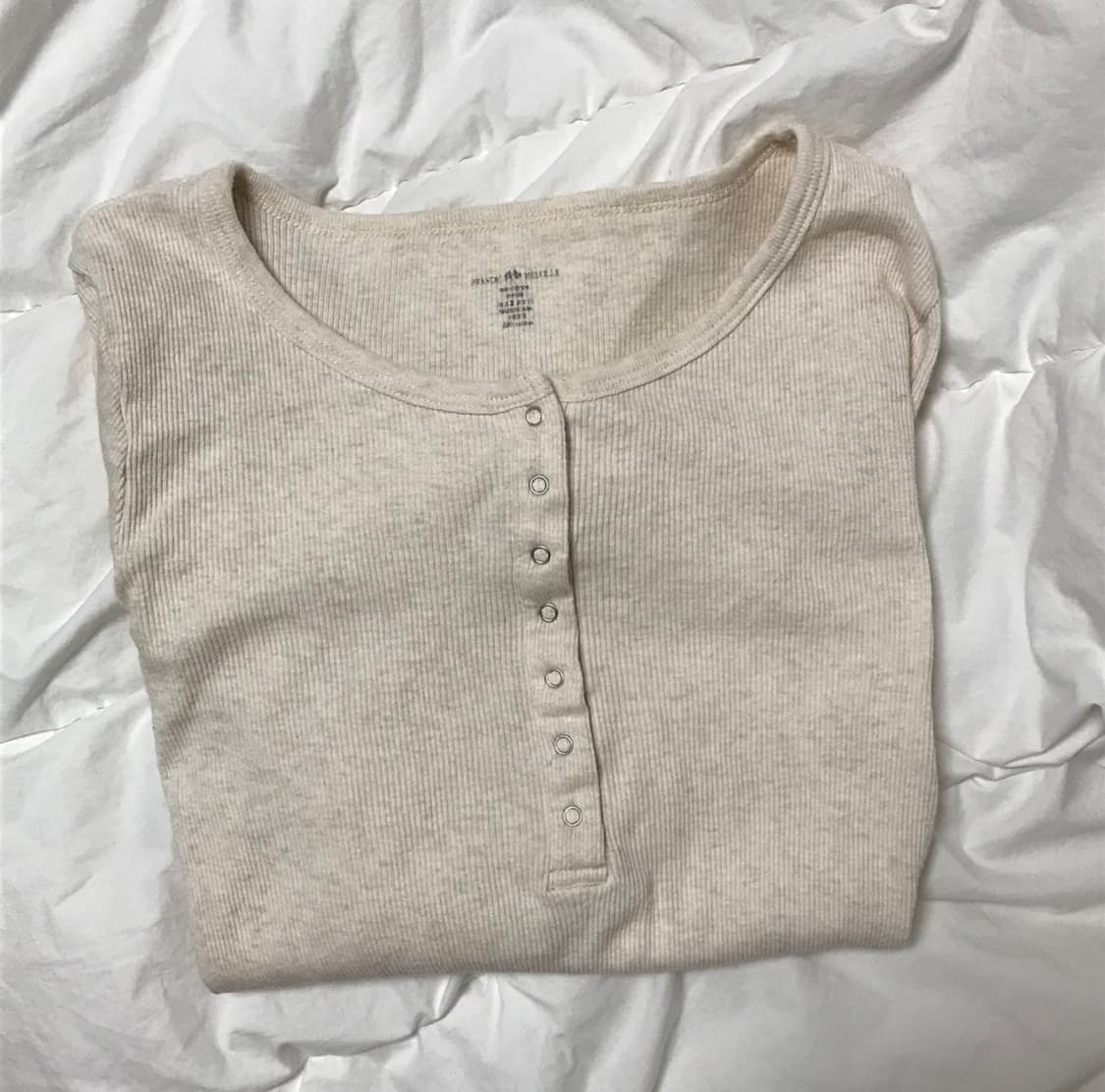 브랜디멜빌 AHERN TOP (오트밀) 상품이미지3