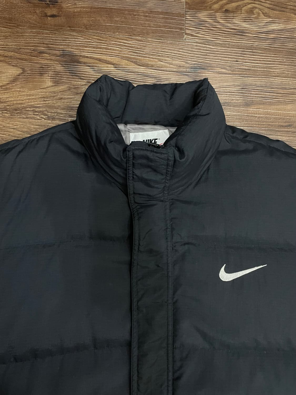 나이키 스우시 덕다운 푸퍼 패딩 점퍼 블랙 상품이미지2