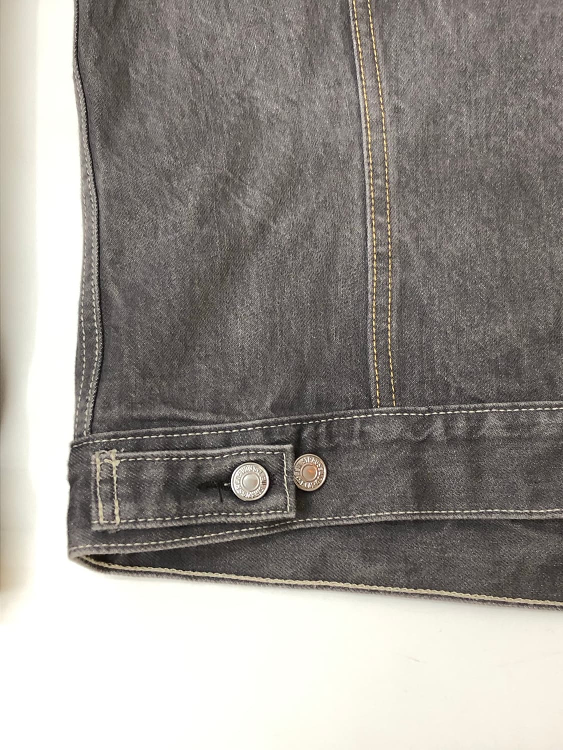 Levi's 리바이스 그레이 데님 자켓 상품이미지7