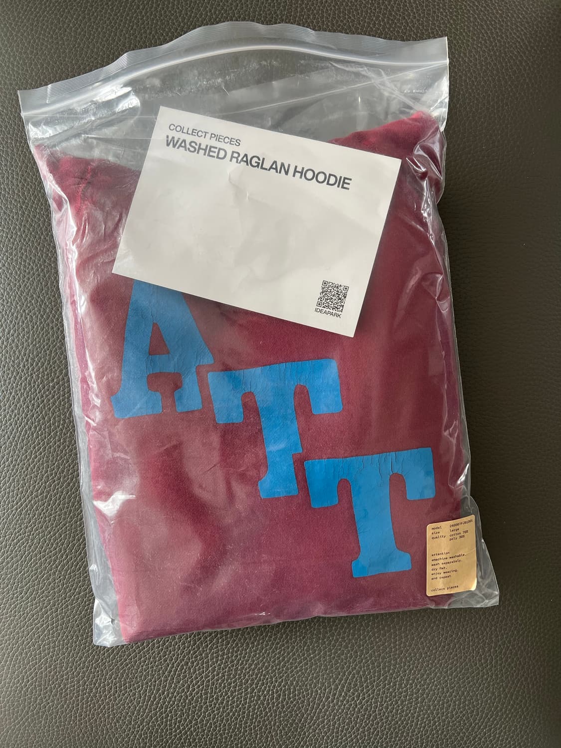 컬렉트피시스 ATT Hoodie  (L) 상품이미지3