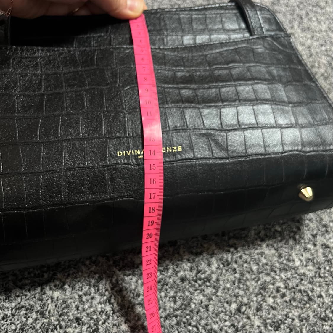 디비나 피렌체 이태리 가죽 토트백 블랙 상품이미지8