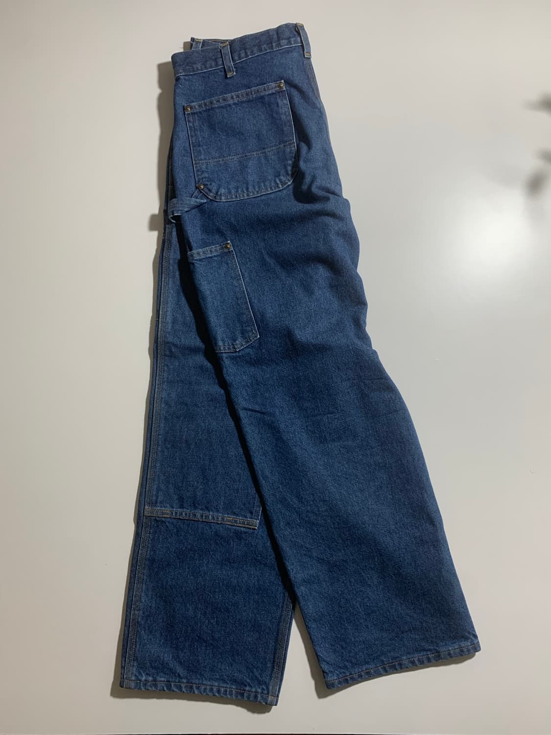 칼하트 더블니 데님 34x30 B73-DST 상품이미지5