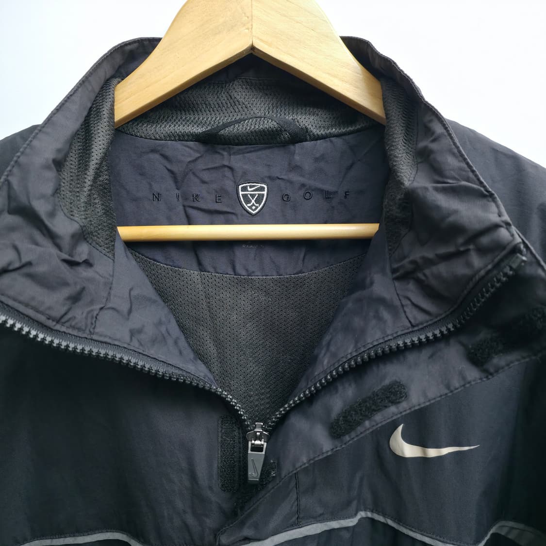 [M] 나이키 골프 블랙 아노락 웜업 소매 탈부착 상품이미지5