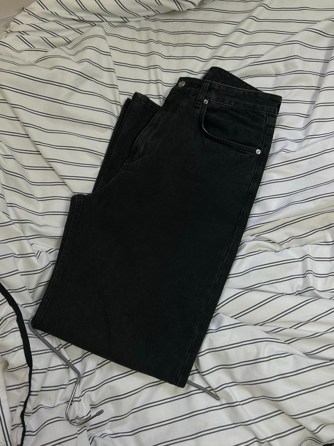 벨리에 트루와이드 데님 블랙 30 상품이미지1