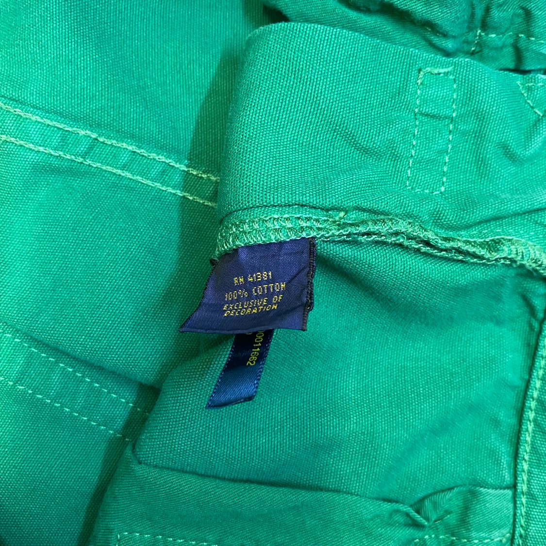 USA 미국 빈티지 폴로 그린 색상 바지 면바지 팬츠 상품이미지4