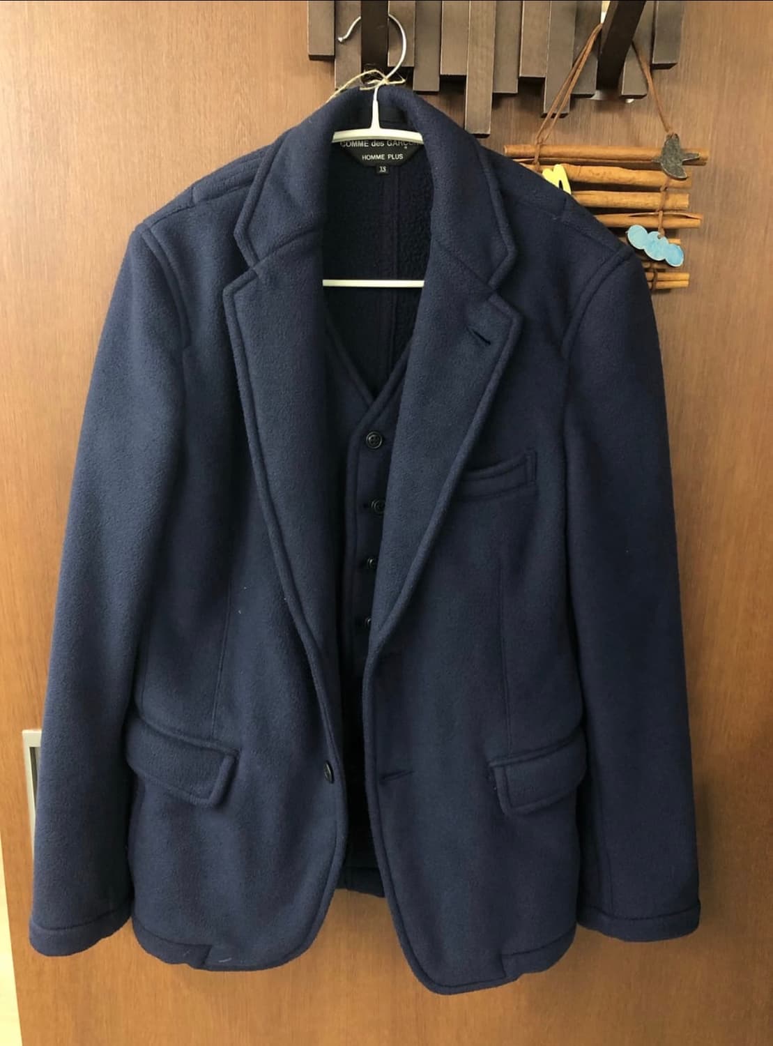 꼼데가르송 옴므 플러스 레이어드 블레이저 상품이미지1