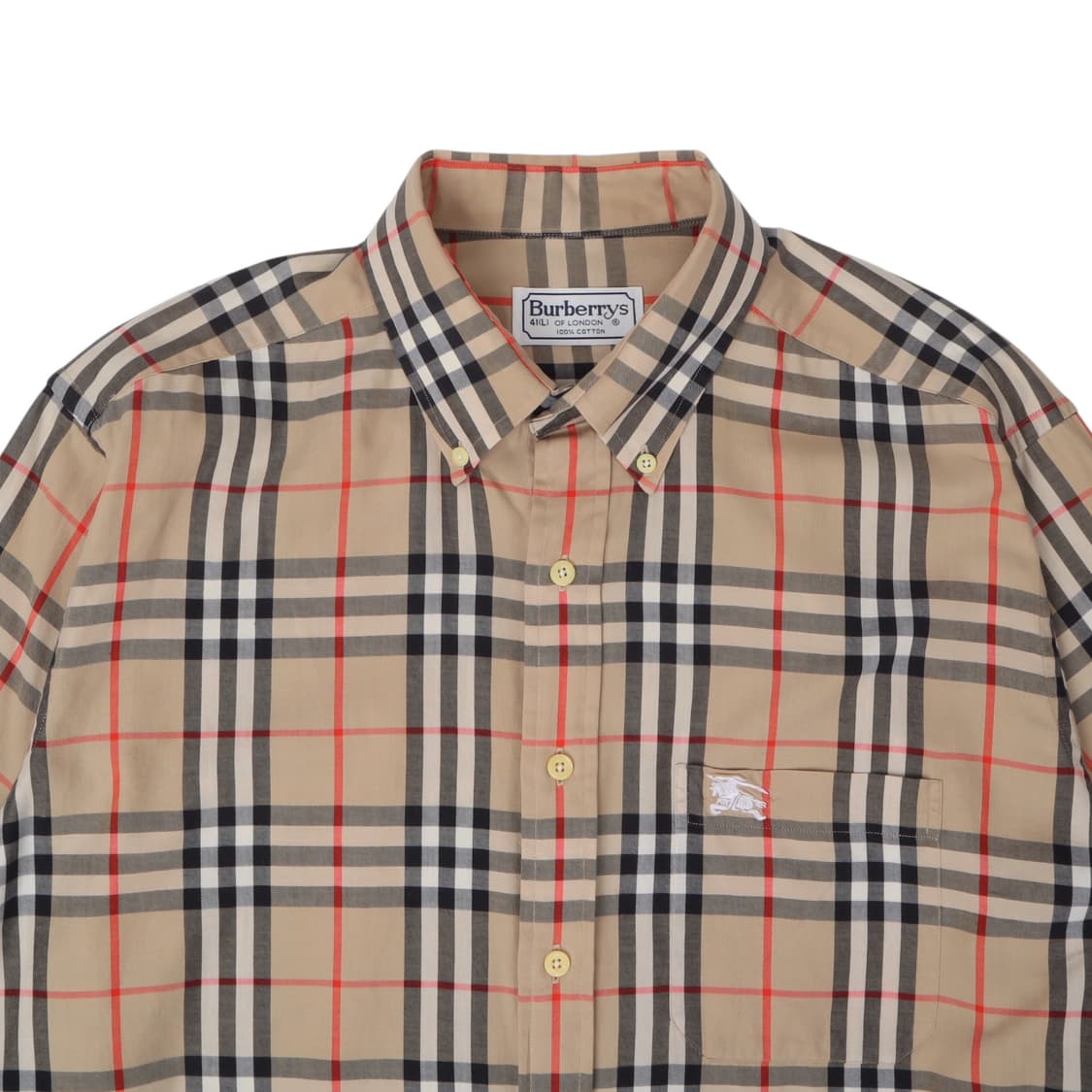버버리 베이지 노바체크 셔츠 상품이미지2