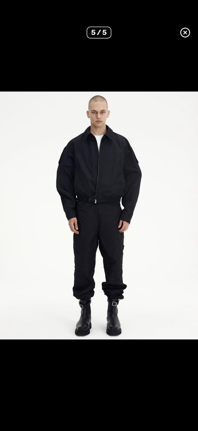 렉토 21ss short zip bomber jumper 상품이미지5