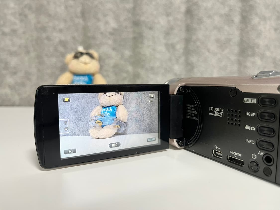 A급/ 카리나 캠코더 / Jvc e180 빈티지 캠코더 로즈골드 상품이미지9