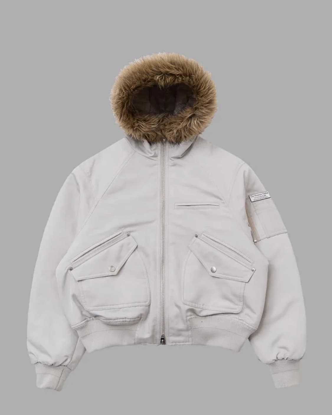 더뮤지엄비지터 퍼 후드 자켓 패딩 상품이미지1