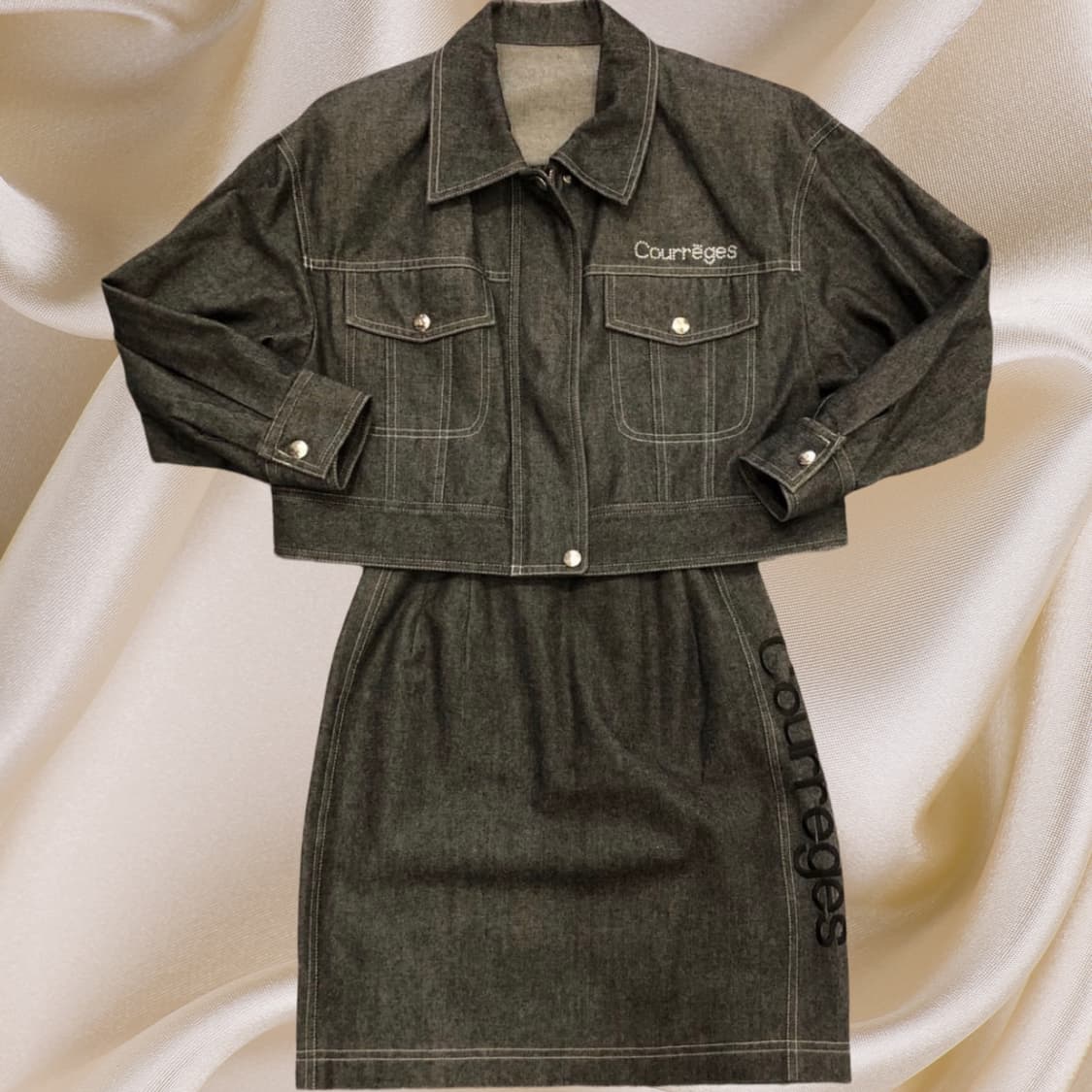 꾸레쥬 셋업 상품이미지1