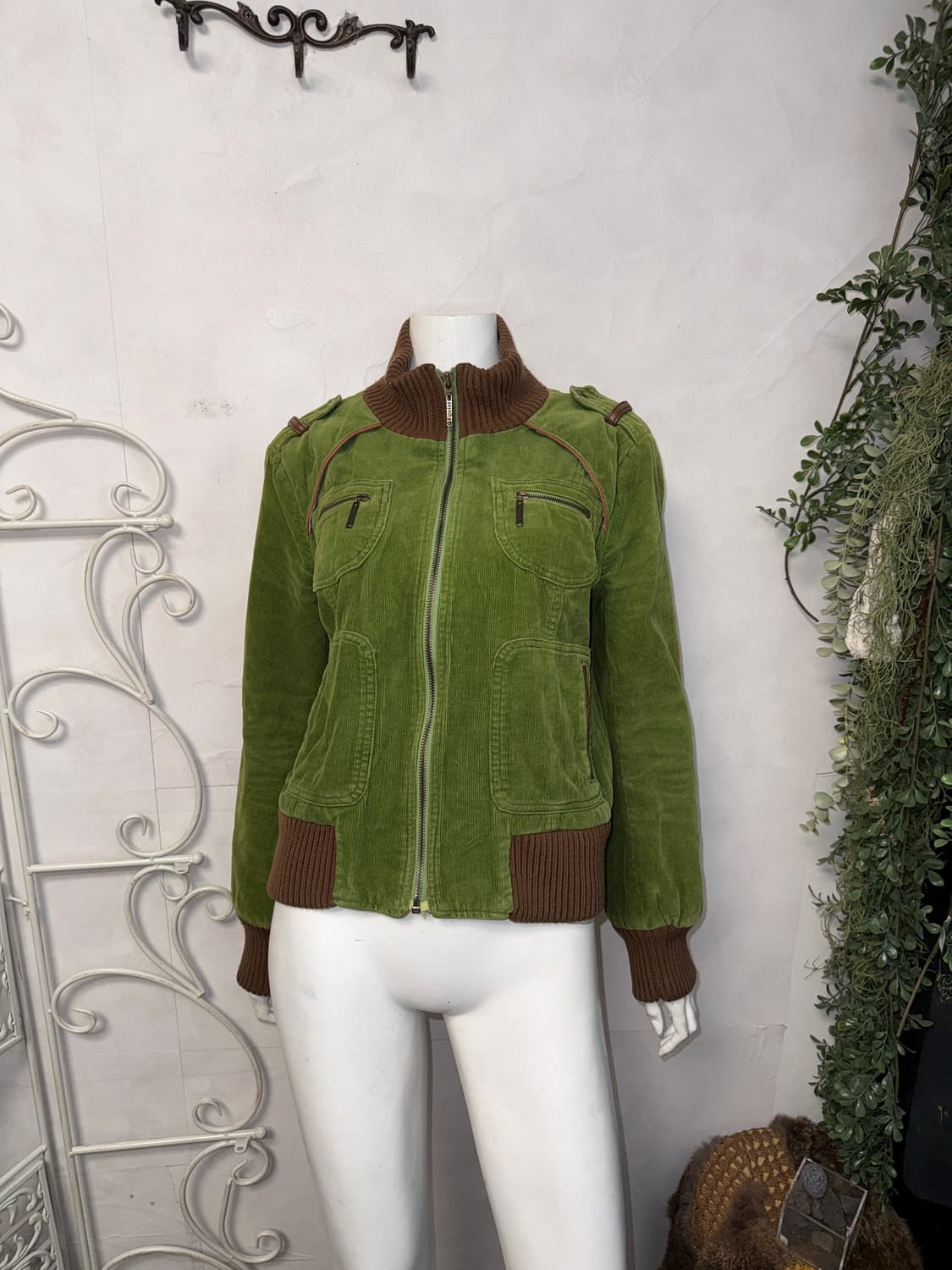 EGOIST khaki brown corduroy jacket  상품이미지6