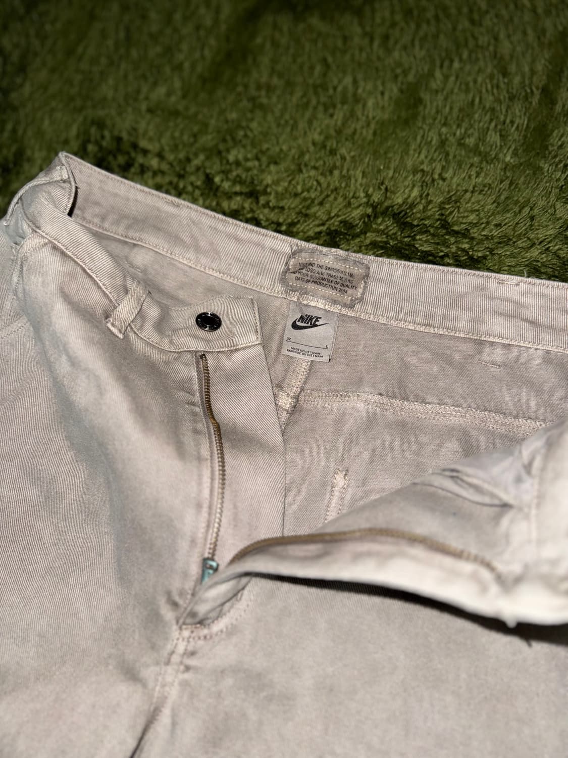 [L] 나이키 라이프 스파이더 웹 사시코 커스텀 카펜터 팬츠 상품이미지3