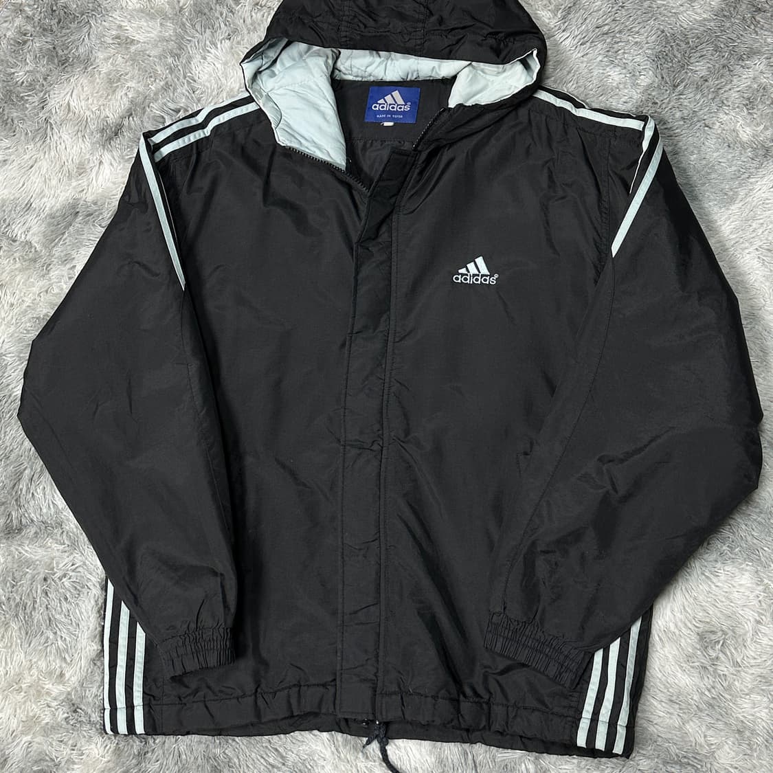 아디다스 올드스쿨 우븐 누빔 점퍼 XL 상품이미지1