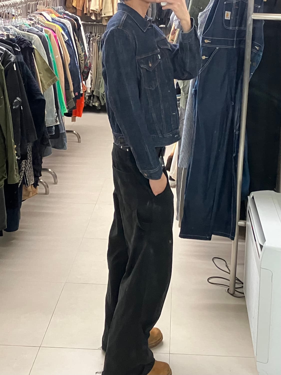 에드윈 진청 데님자켓 M 상품이미지7