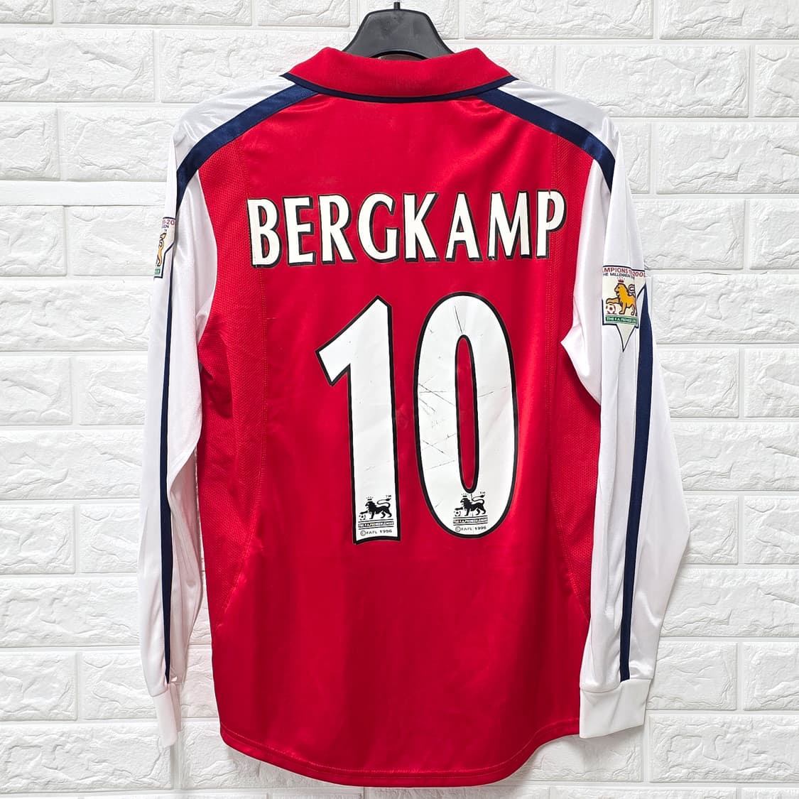 택포// 나이키 00/02 아스날 베르캄프 유니폼 상품이미지4