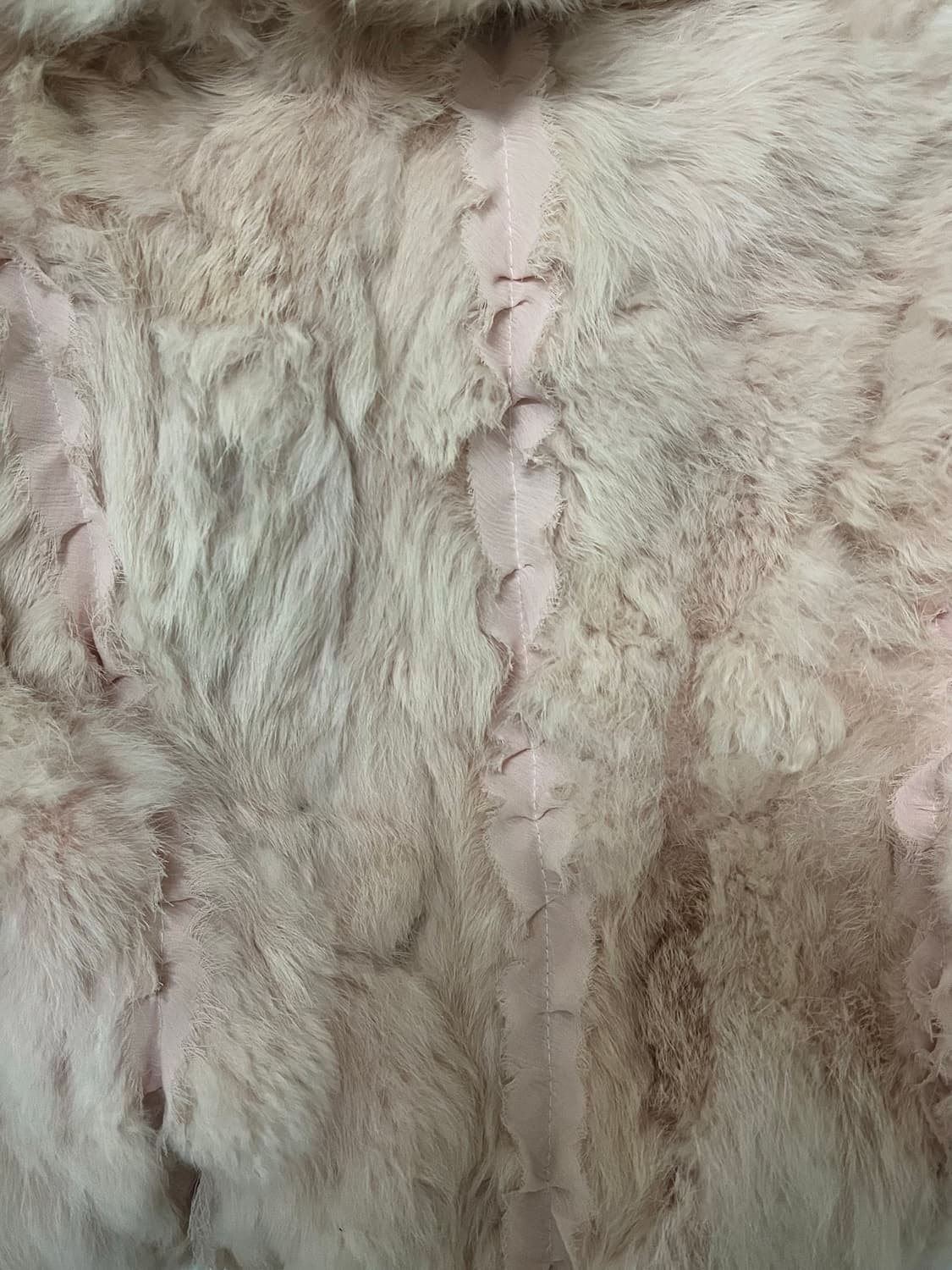 베이비핑크 퍼자켓 갸루 상품이미지2