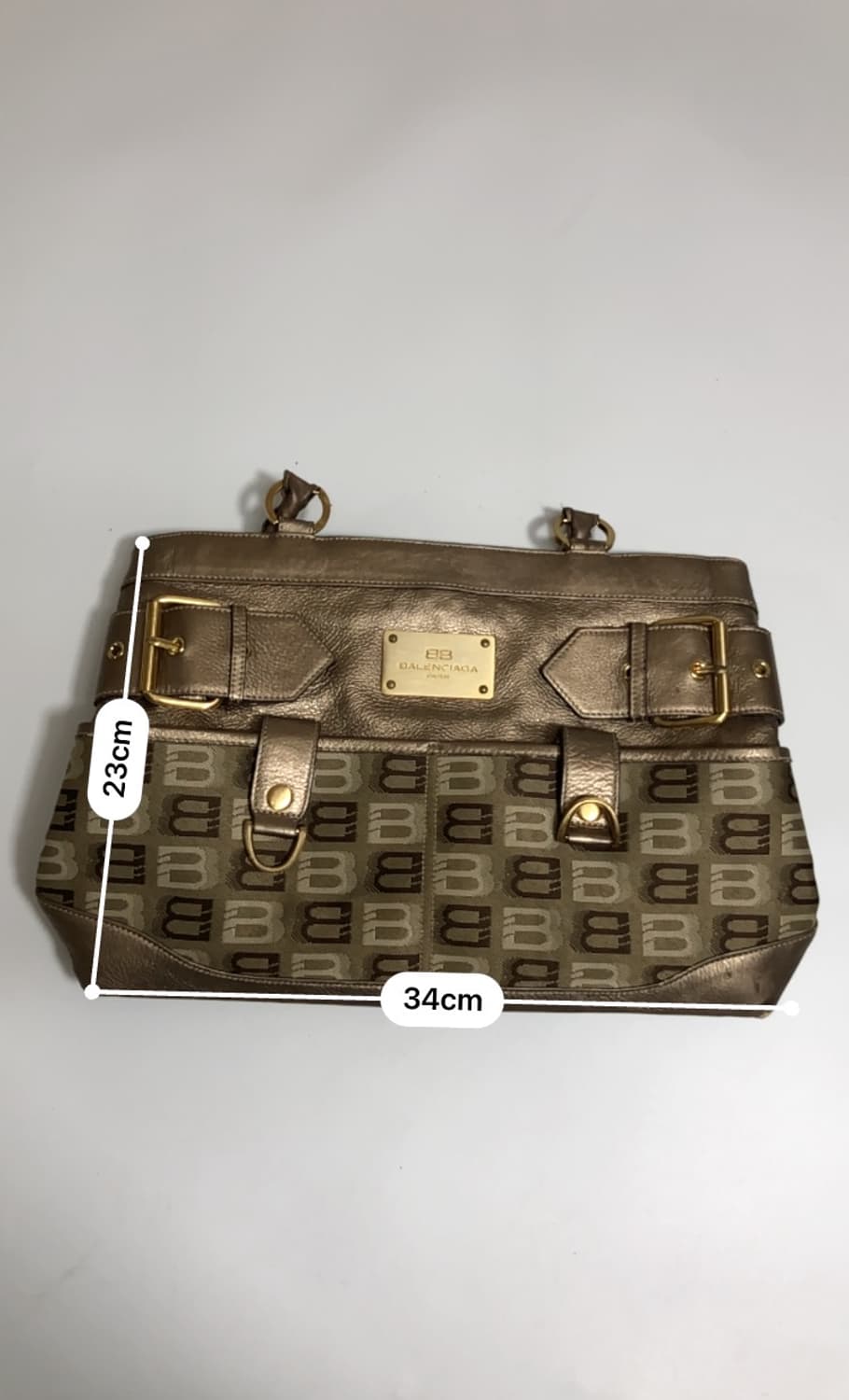 발렌시아가 90s 빈티지 금강 숄더백 상품이미지10