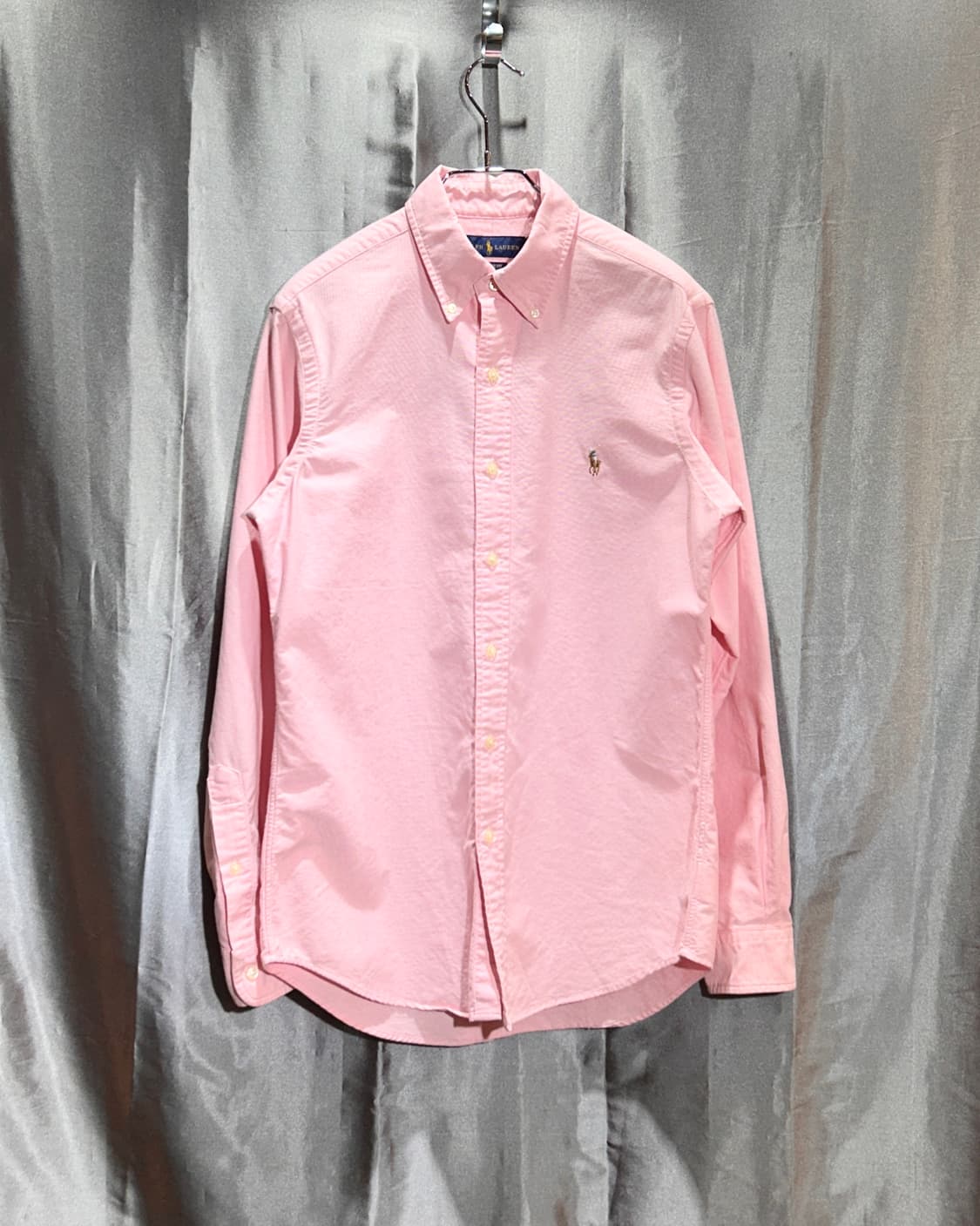 S 폴로랄프로렌 클래식핏 베이비핑크 코튼 셔츠 상품이미지2