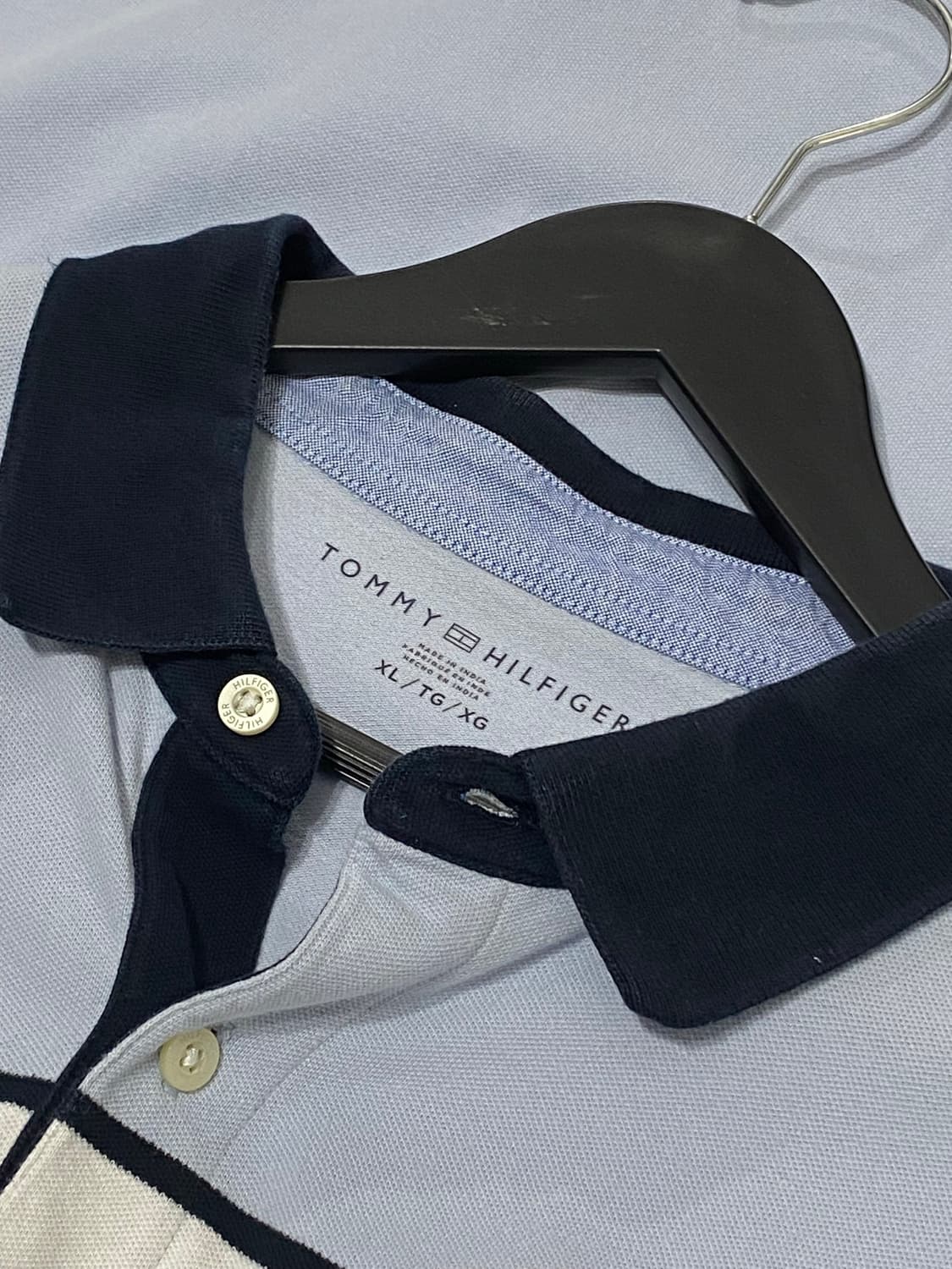 Tommy hilfiger 소다 네이비 컬러블록 반팔 티셔츠 상품이미지8