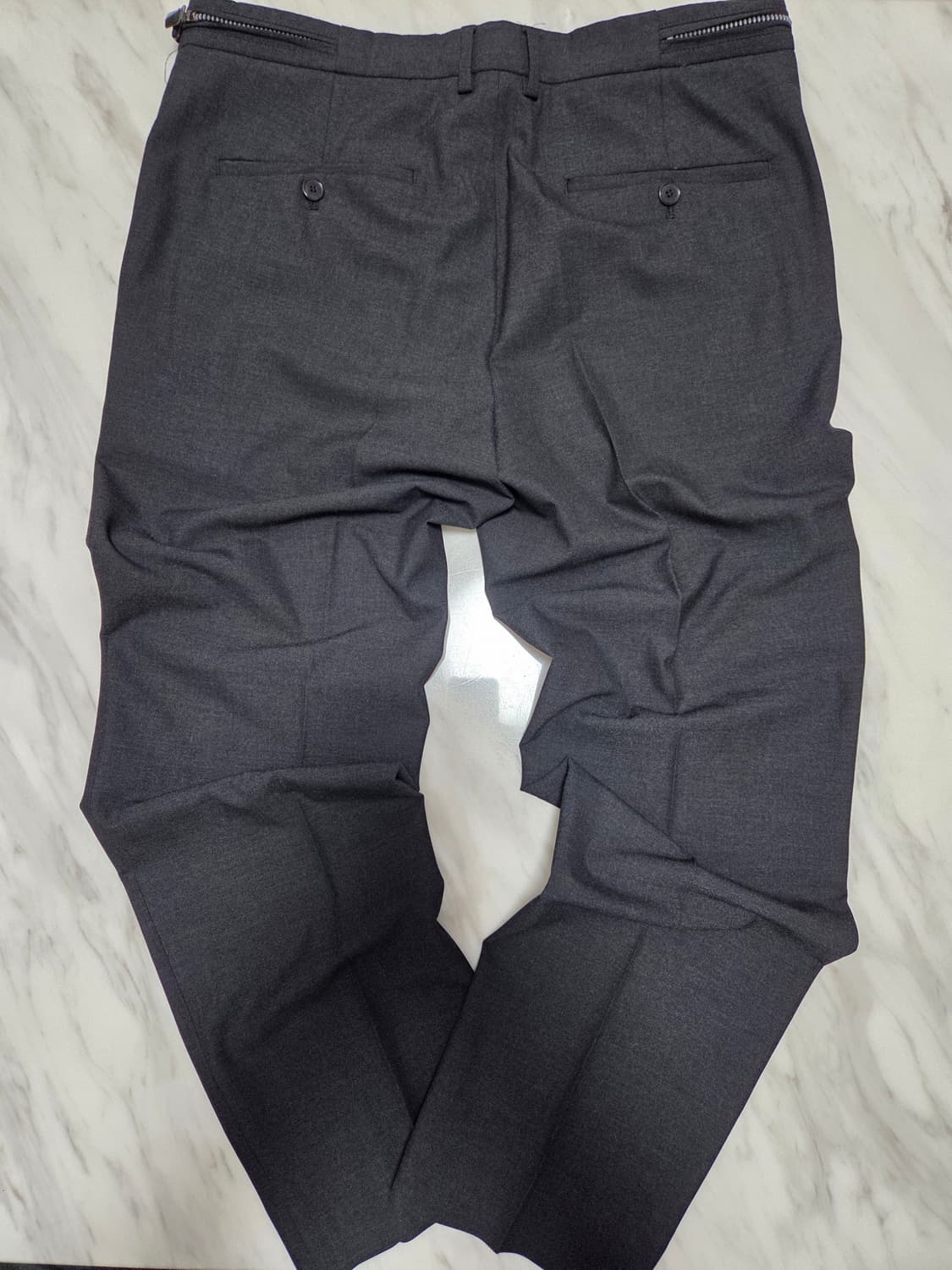 타임옴므 챠콜그레이 슬랙스 상품이미지3