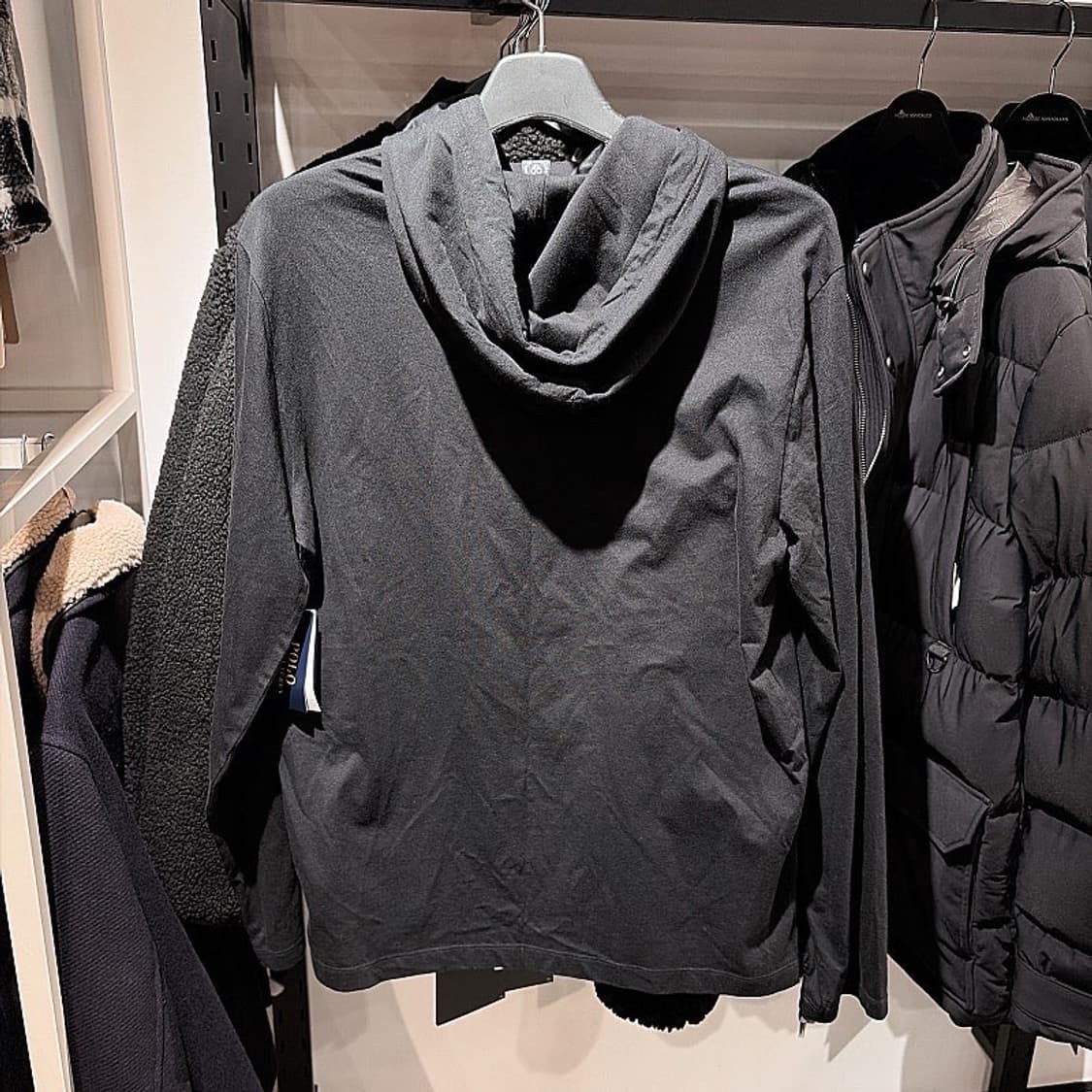 (정품/새상품) 폴로 랄프로렌 남성 블랙 후드 롱슬리브 상품이미지2