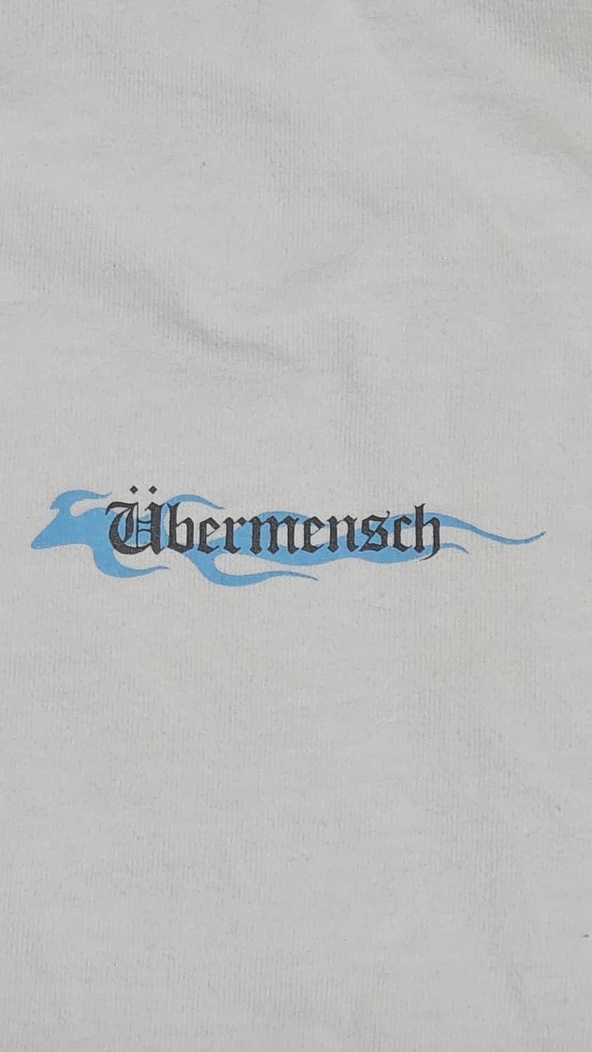 지드래곤 위버멘쉬 롱슬리브 티셔츠 화이트 상품이미지4