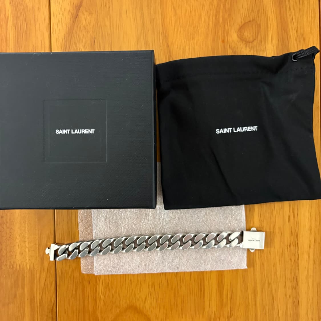 생로랑 엔틱 볼드 체인 팔찌 L 상품이미지1