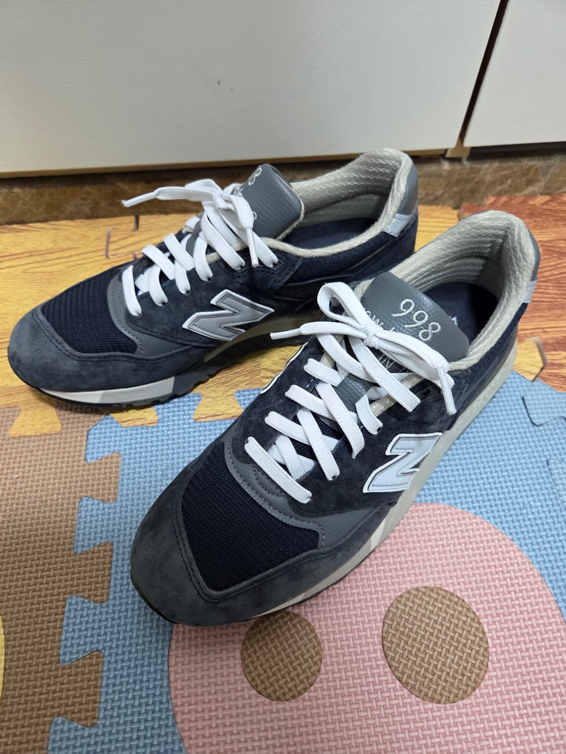 뉴발란스 made in usa 998 네이비 260 상품이미지2