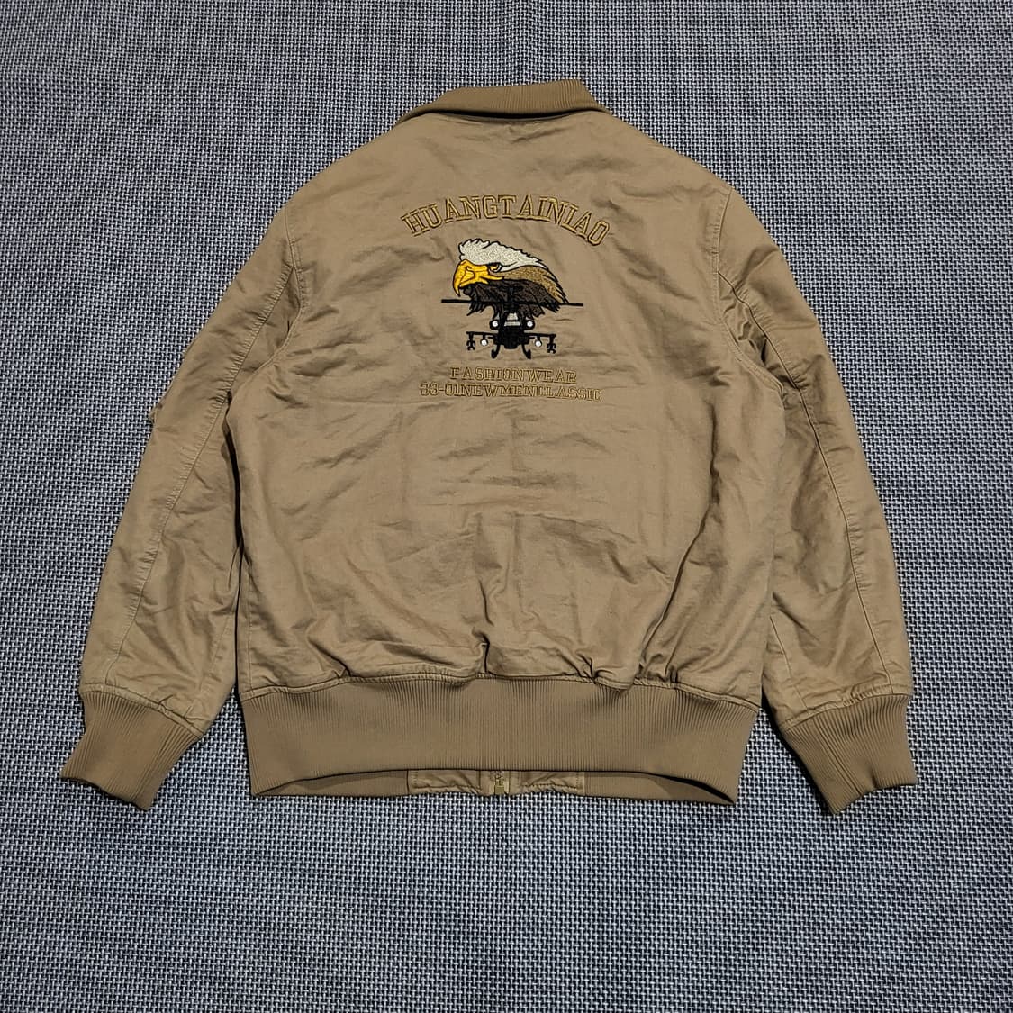 H.T.NIAO 밀리터리 페치 항공 자켓 봄버 (2XL/100-105) 상품이미지3