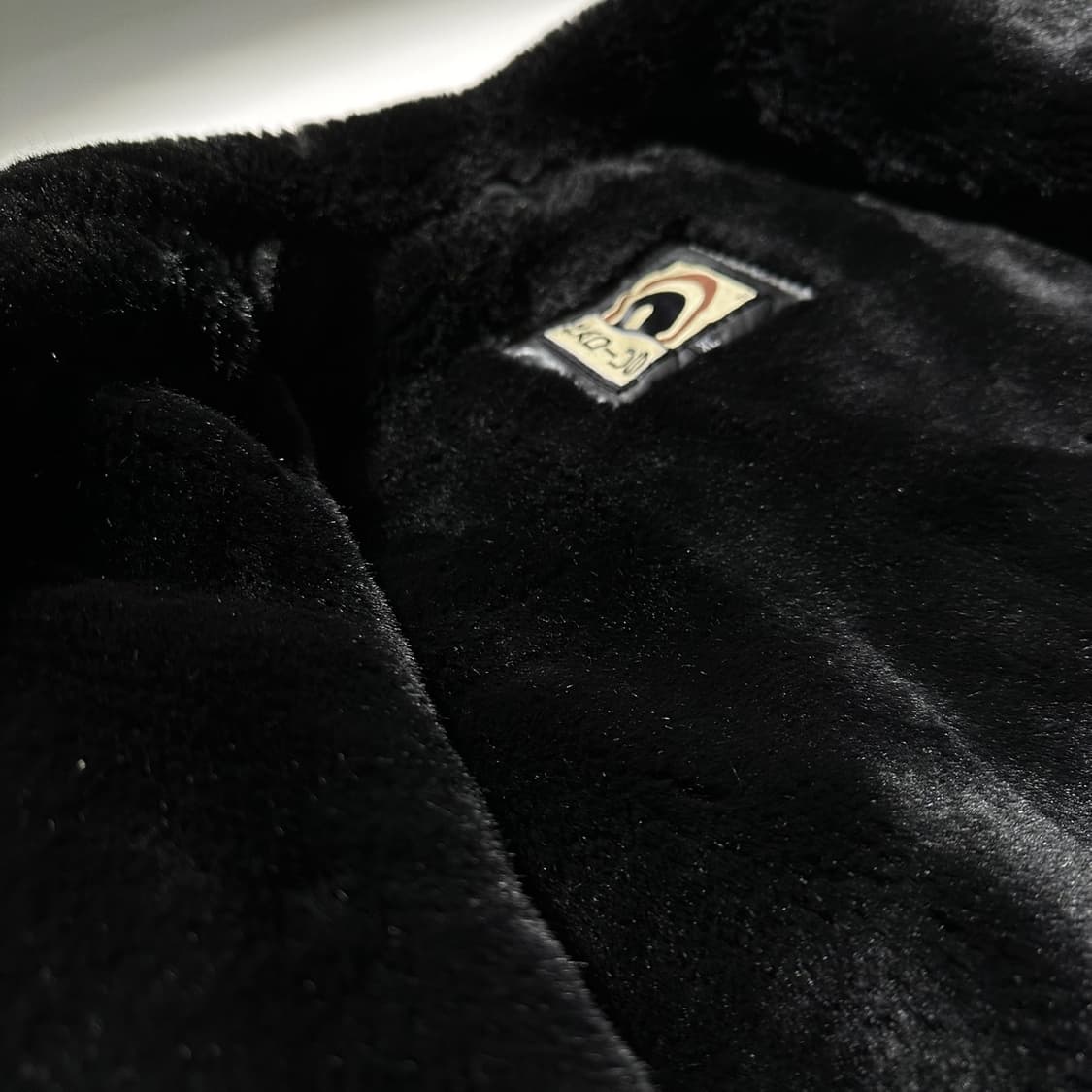 Radius 레더 시어링 싱글 무스탕 블랙 상품이미지8