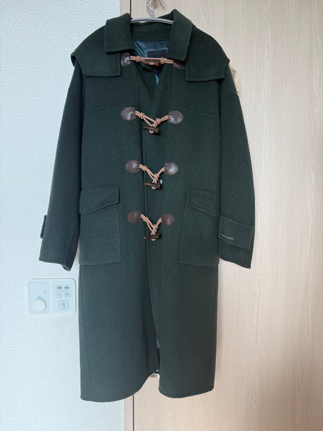 클리지 후드 더플코트 상품이미지1