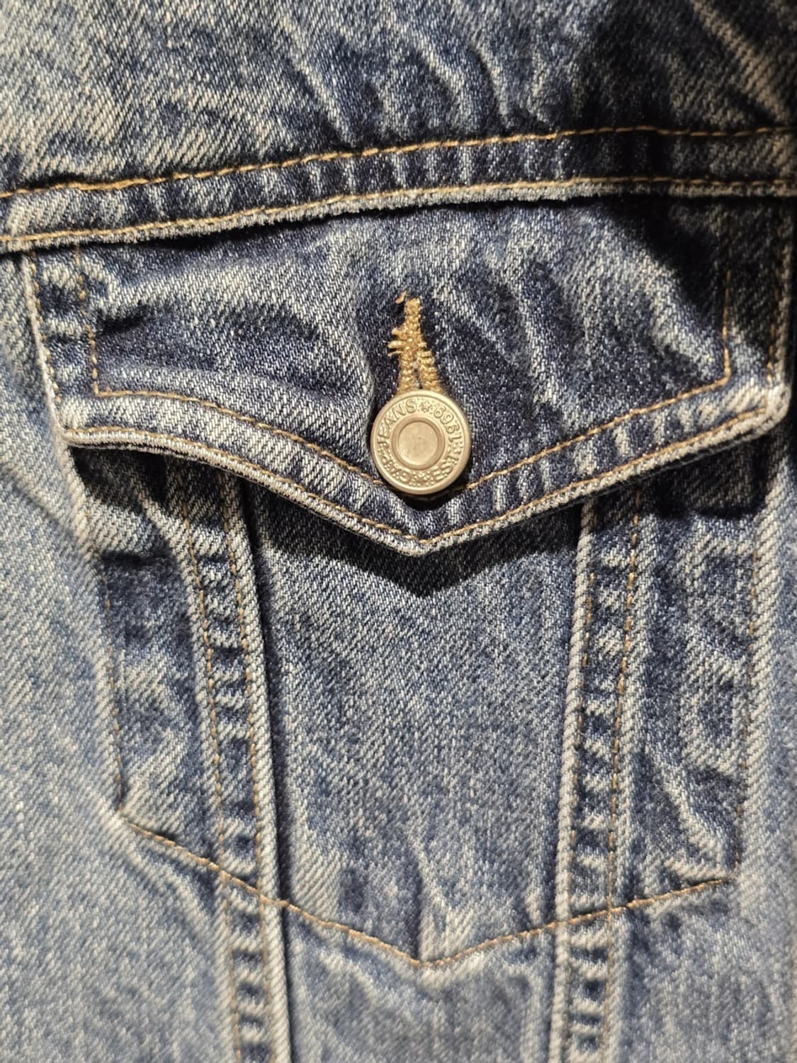 Gap Light Wash Denim Trucker Jacket 상품이미지2