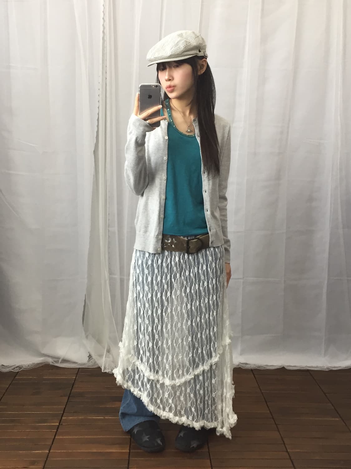 Jpn Gray Cotton Cardigans 상품이미지2